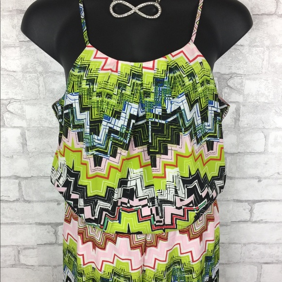 Pink Owl Women Jumper w/ Spaghetti Straps Size L - Picture 4 of 8